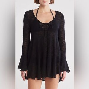Free People Shauna Sweater Long Sleeves Tunic